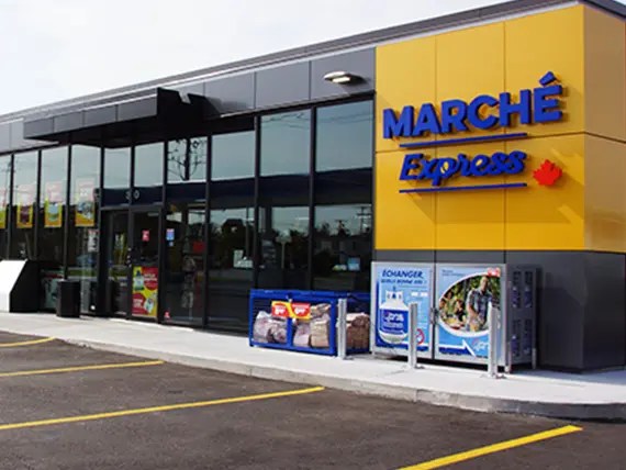 Marché Express storefront.